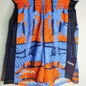 NEW LaxWorld Tropical Shorts with pockets. Size Youth Small